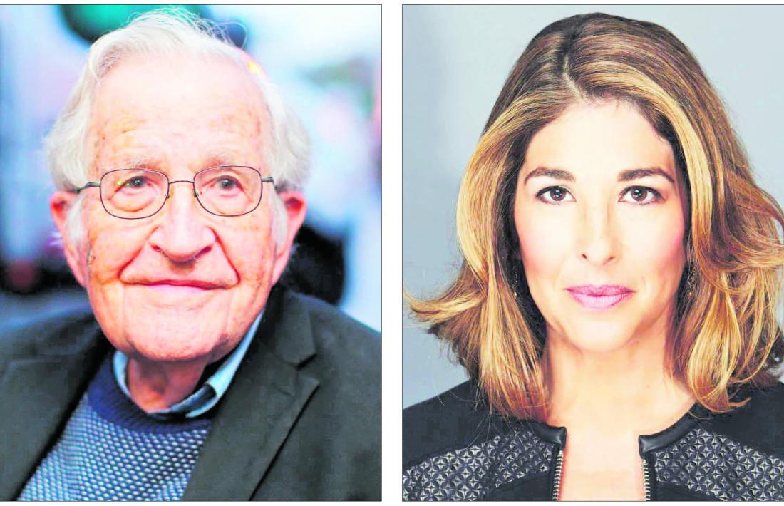 Noam Chomsky i Naomi Klein, els dos pensadors que estrenaran el nou cicle de La Trenca.