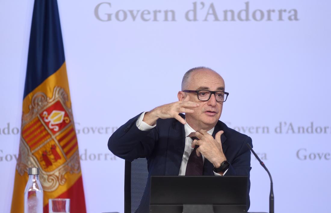 El ministre de Finances, Ramon Lladós.