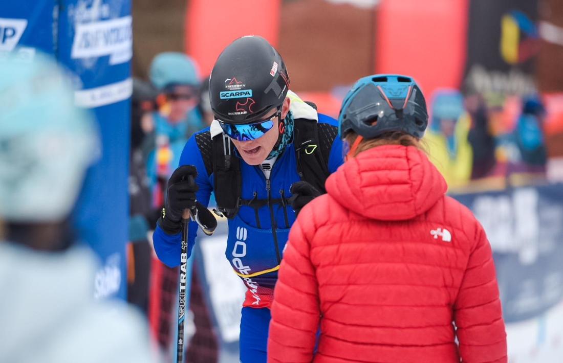 Oriol Olm i Lea Ancion, a tocar dels millors a la Comapedrosa Andorra.