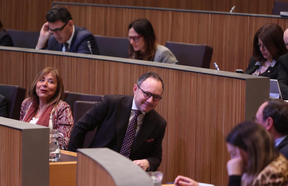 Xavier Espot en el debat.