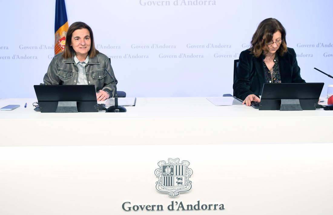 Marín i Cervós han presentat aquest matí el projecte de llei d'accessibilitat universal.