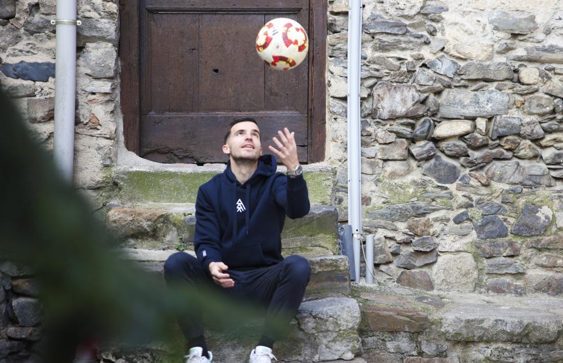 Manel Royo, un dels tres fitxatges de l’FC Andorra al mercat d’hivern.