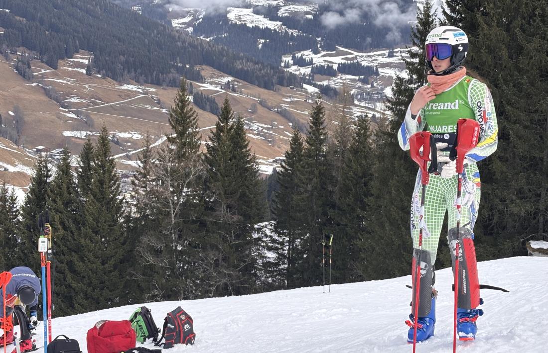 Carla Mijares, a Saalbach.