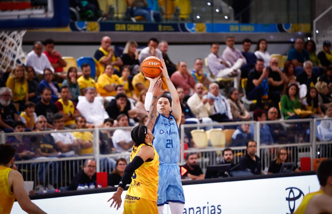 Kyle Kuric, a Gran Canària.