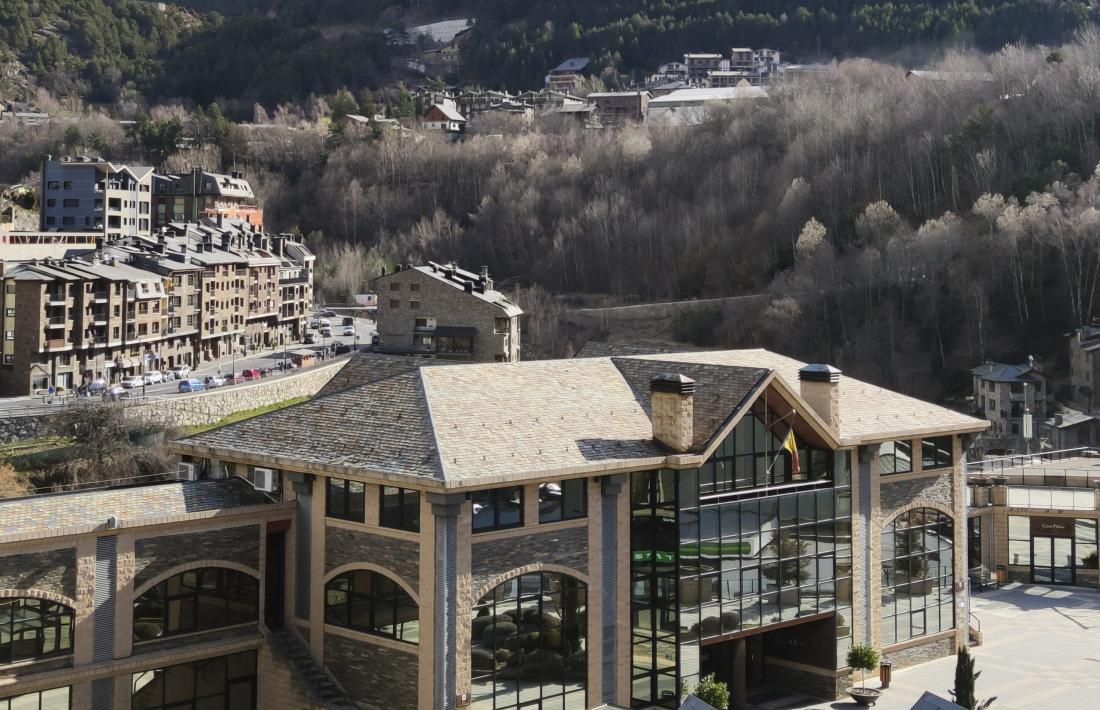 Vista des del centre de la Massana.