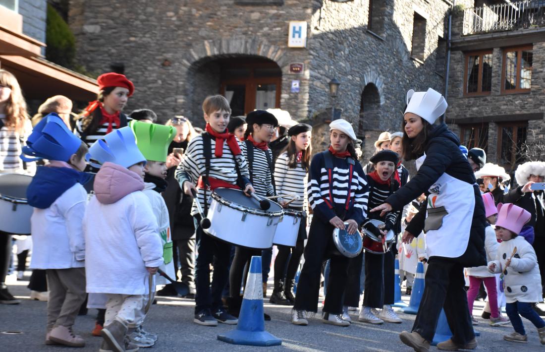 El carnaval escolar d'Ordino.