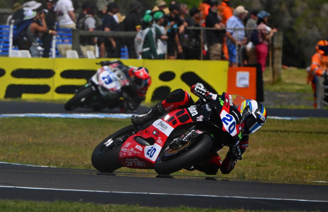 Xavi Cardelús, a Phillip Island.