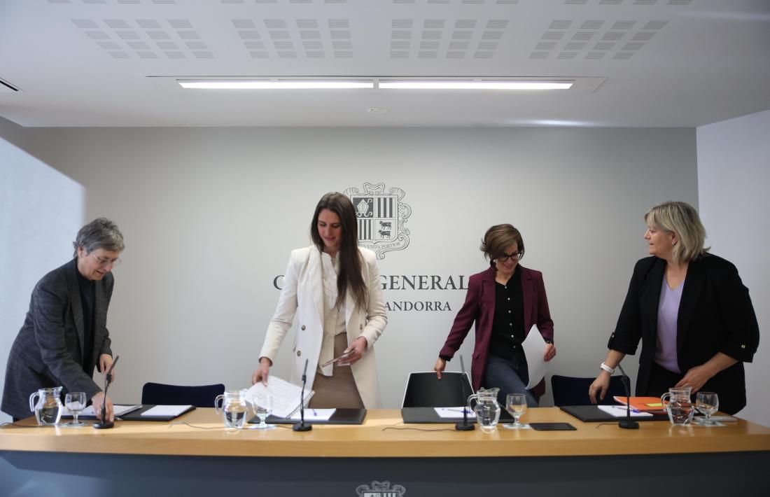 Susanna Vela, Noemí Amador, Núria Segués i Berna Coma.