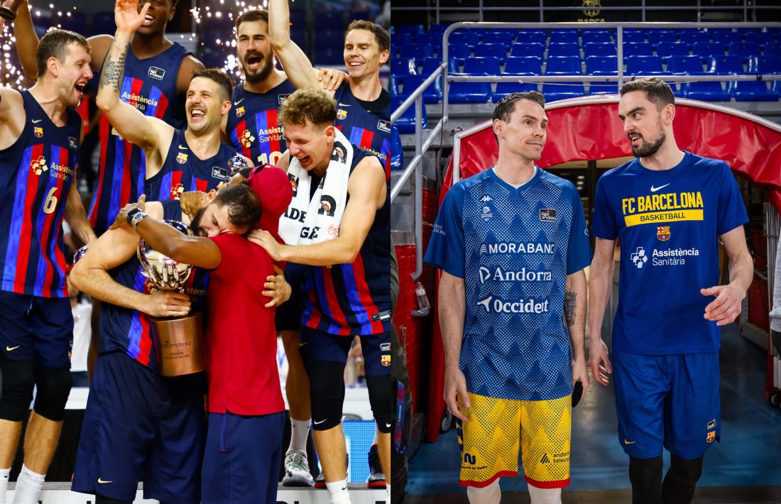 Kyle Kuric, amb el Barça. El d’Indiana amb ‘Sato’.