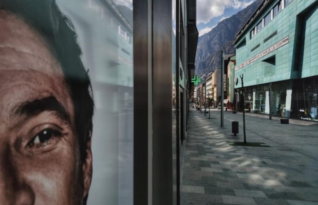 L’eix comercial de la capital i Escaldes-Engordany presentava aquest aspecte el cap de setmana de Tots Sants d’ara fa cinc anys.